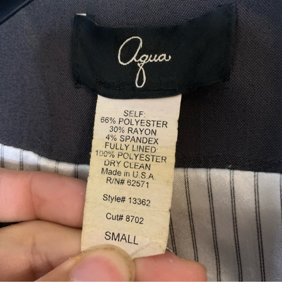 AQUA GREY BLAZER - Picture 5 of 7